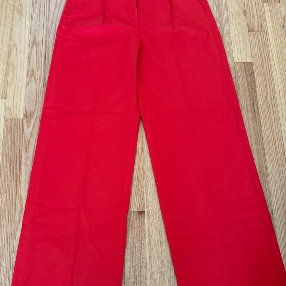J Crew Essential Wide leg pant size 4